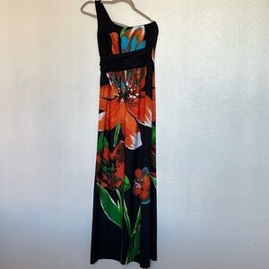 Hypnotic floral adjustable long Maxi dress size S